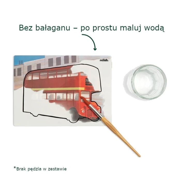 Terapia zajęciowa seniorów malowanie wodą samochody